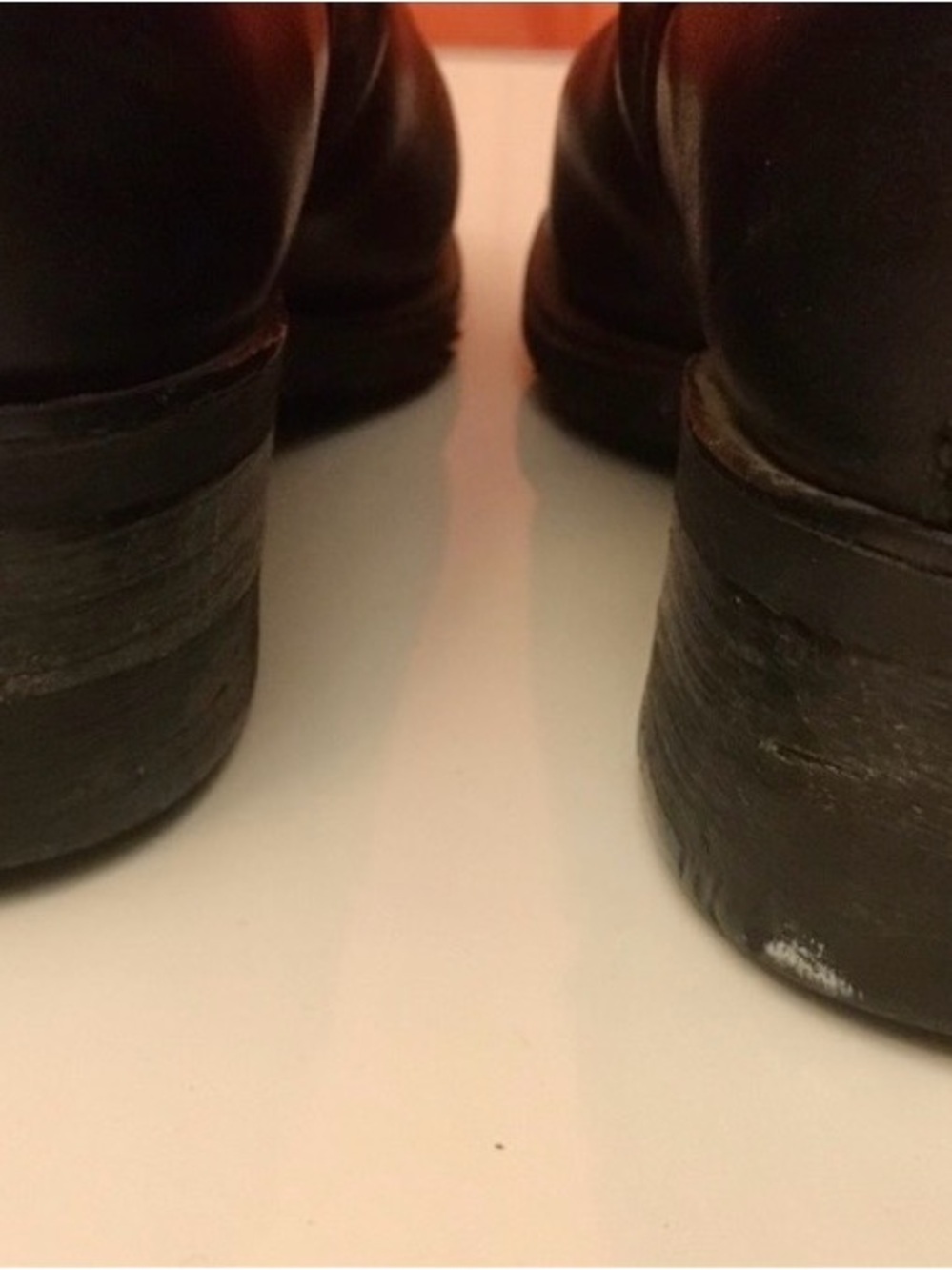 Vintage 90’s Carolina Classic Black Leather Moto Boots Women’s 7/Men’s 5 - Picture 8 of 8